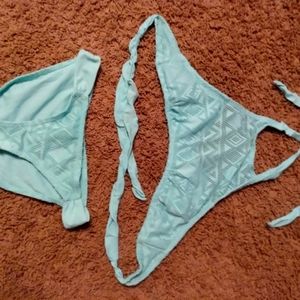Small Orageous teal bikini